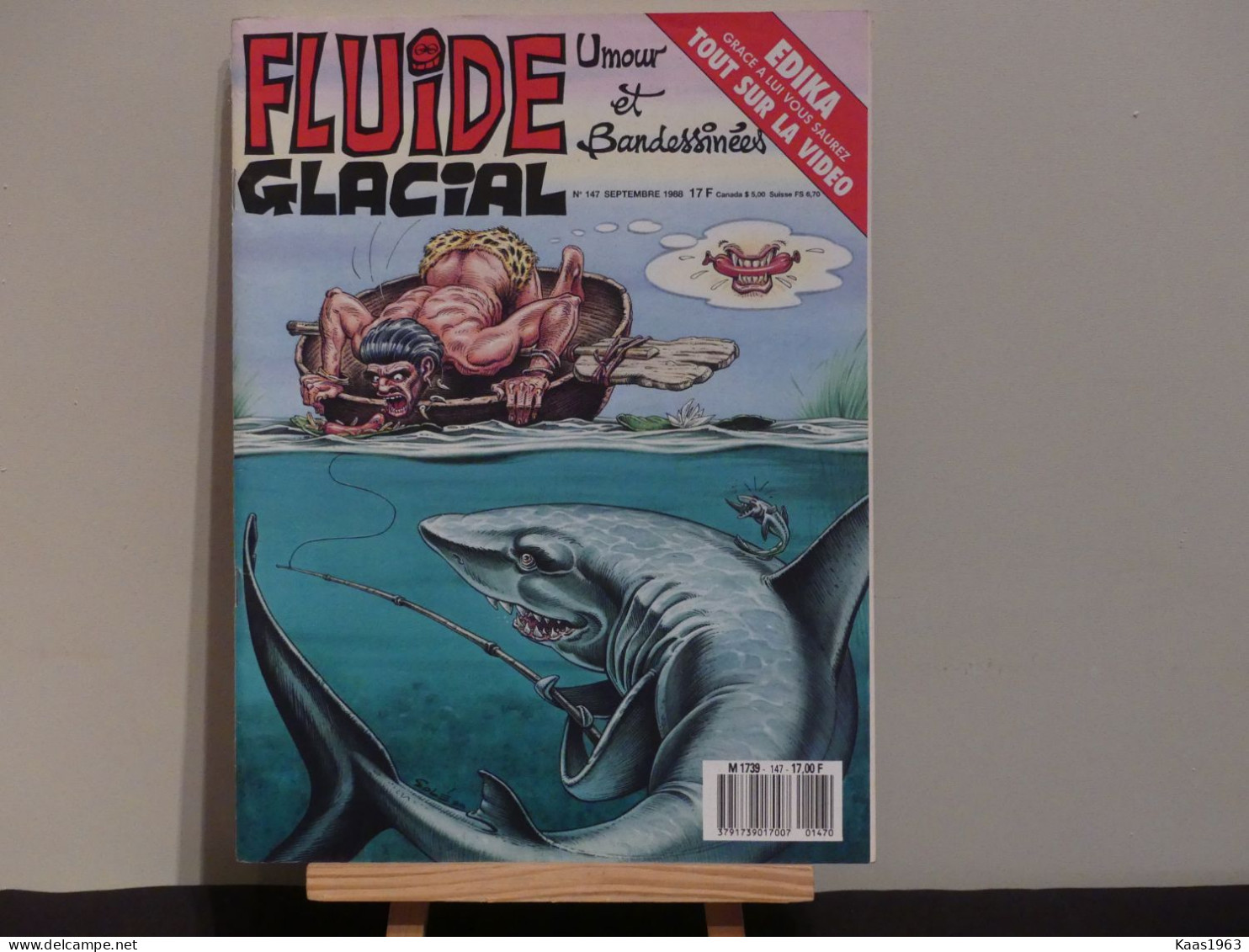 REVUE FUIDE GLACIAL N° 147  SEPTEMBRE 1988. - Fluide Glacial