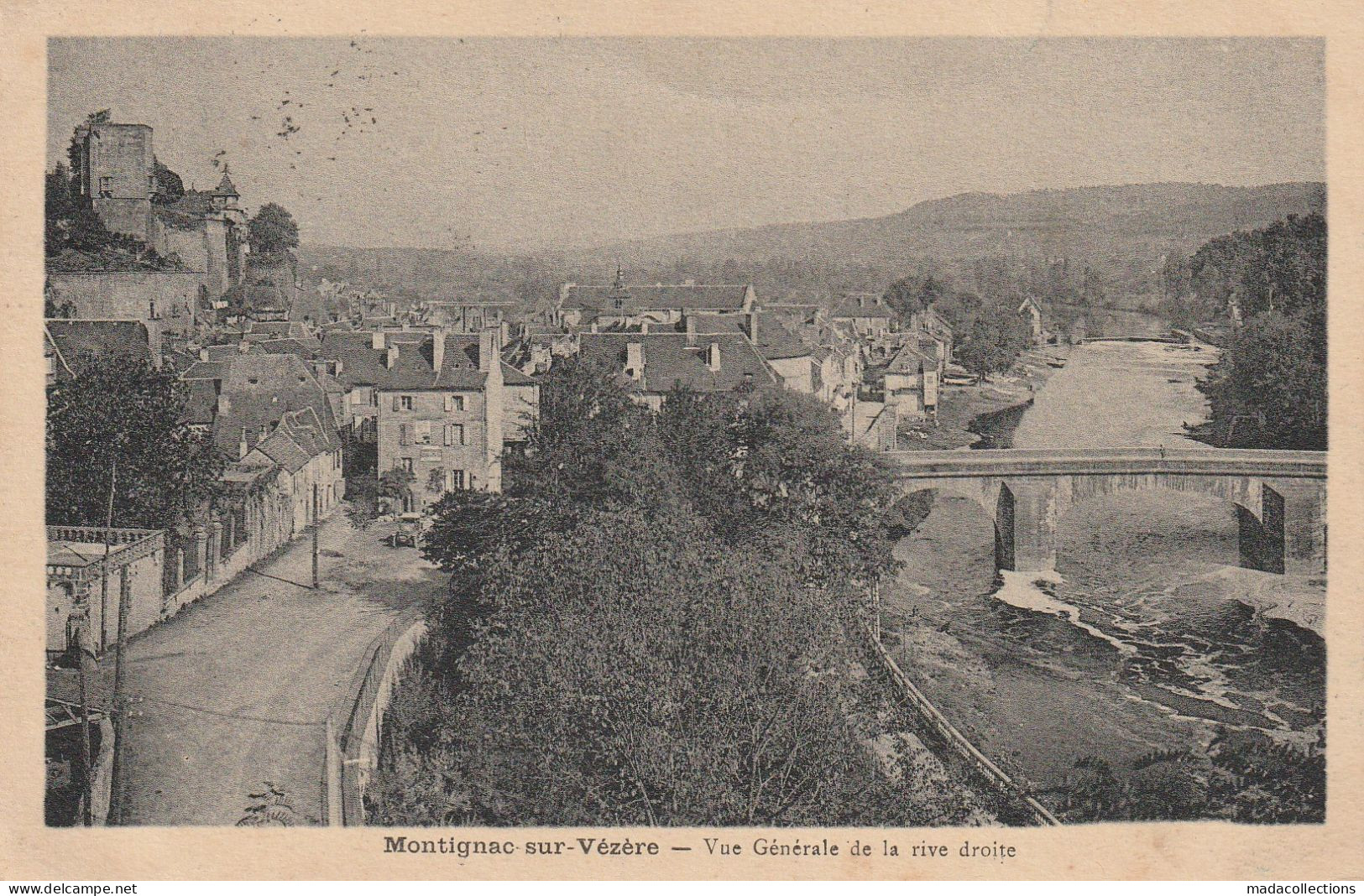 Montignac-sur-Vézère (24 - Dordogne) Vue Générale De La Rive Droite - Montignac-sur-Vézère