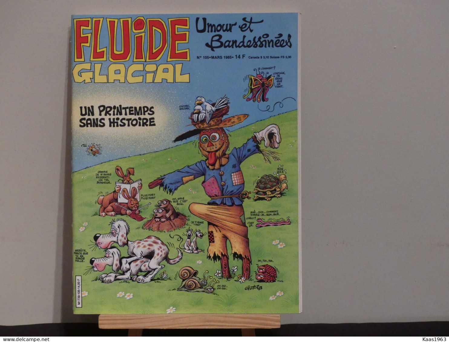 REVUE FUIDE GLACIAL N° 105  MARS 1985. - Fluide Glacial