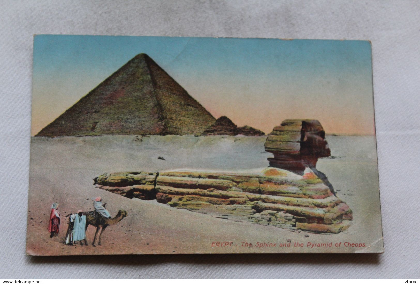 The Sphinx And The Pyramid Of Cheops, Egypte - Sphinx