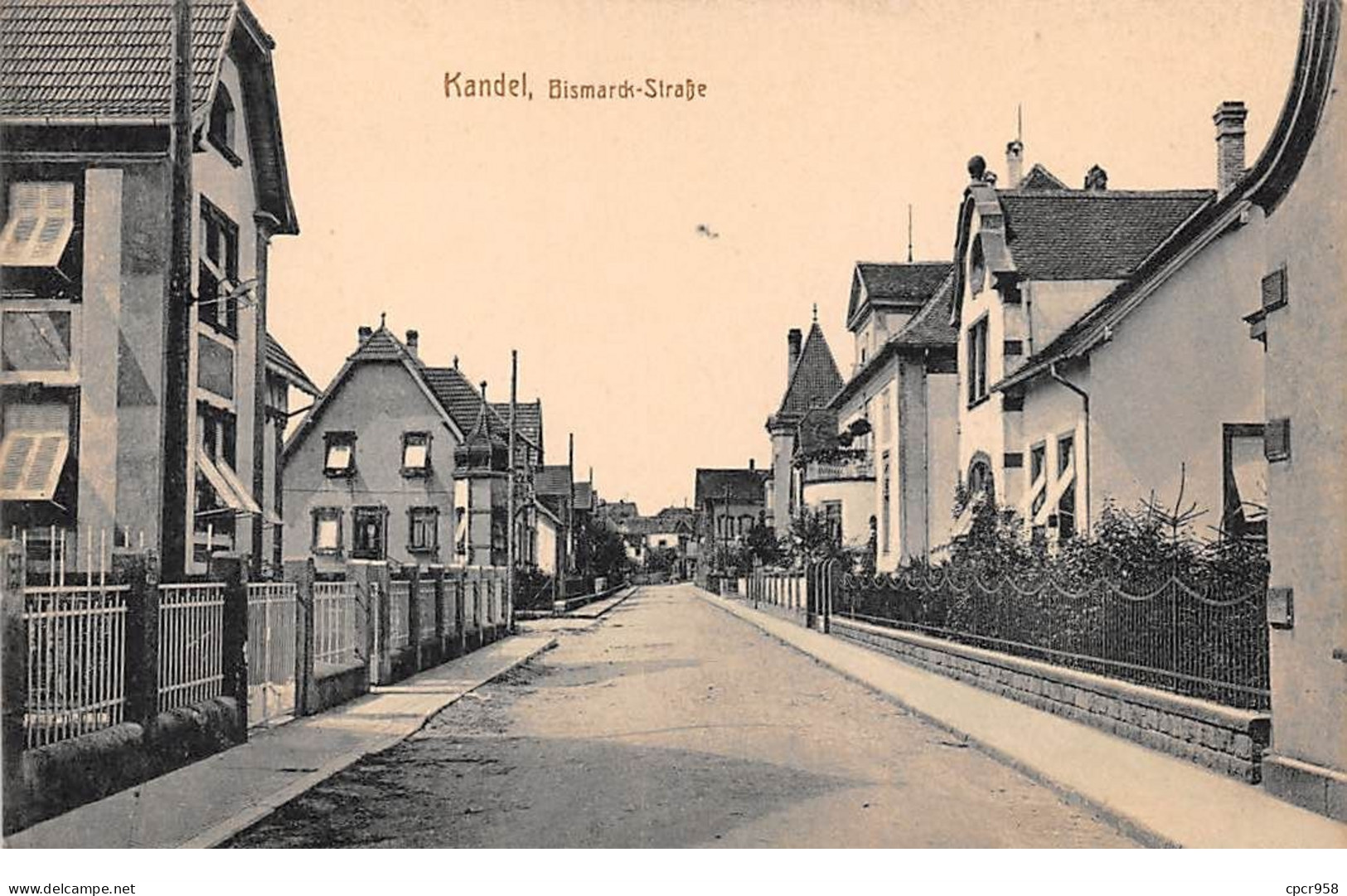 Allemagne - N°71018 - KANDEL - Bismarck-Strasse - Kandel