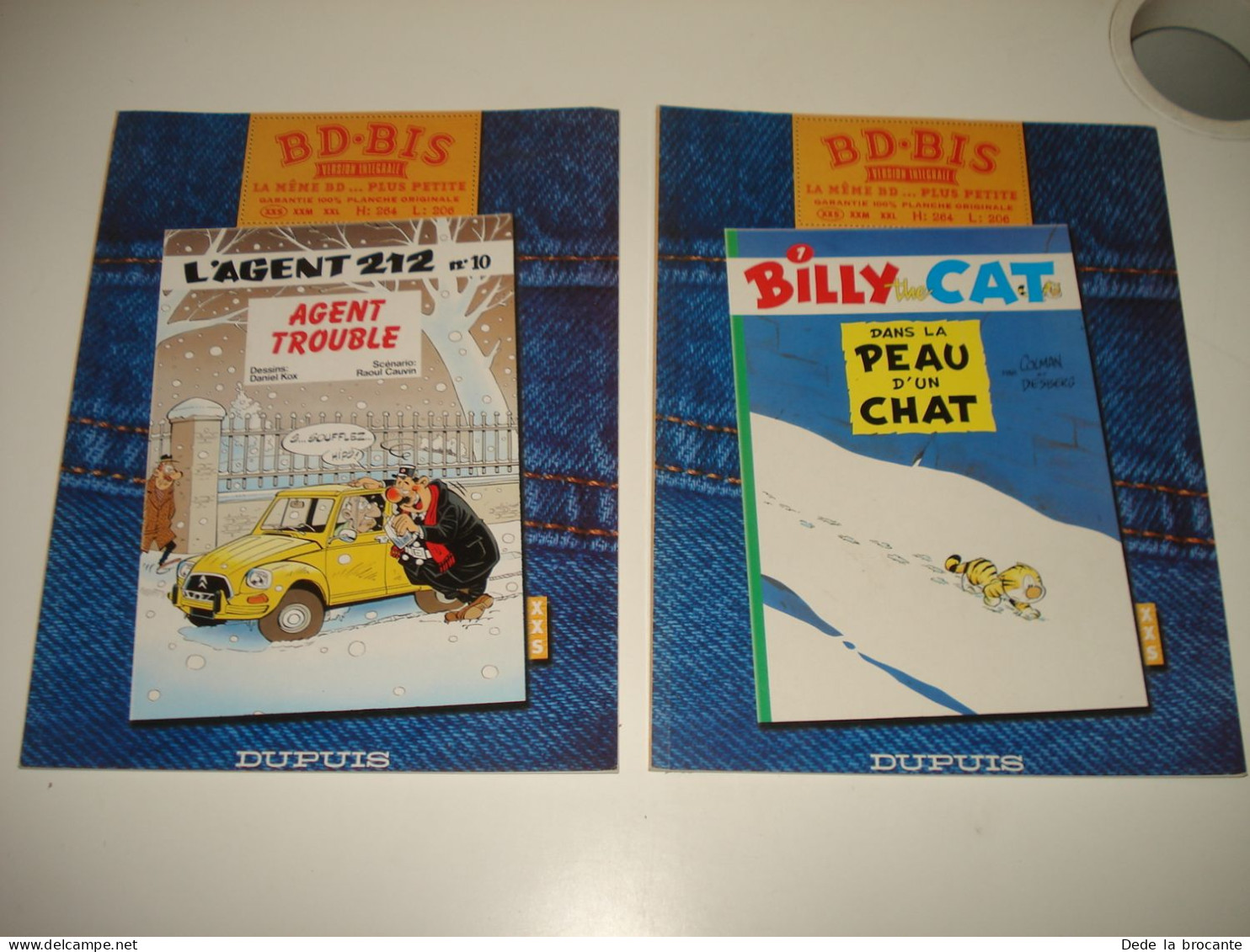 C48 / Lot De 6 BDs Brochées  - Tuniques Bleues , Spirou , Boule Et Bil + .. - De 1998 - Paquete De Libros