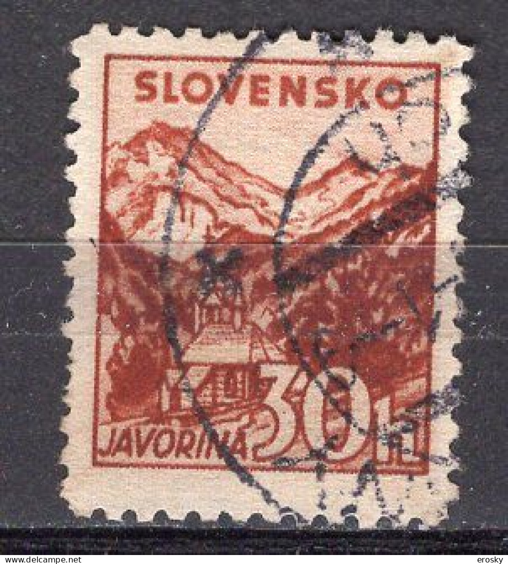 S7438 - SLOVAQUIE Yv N°43 - Usati