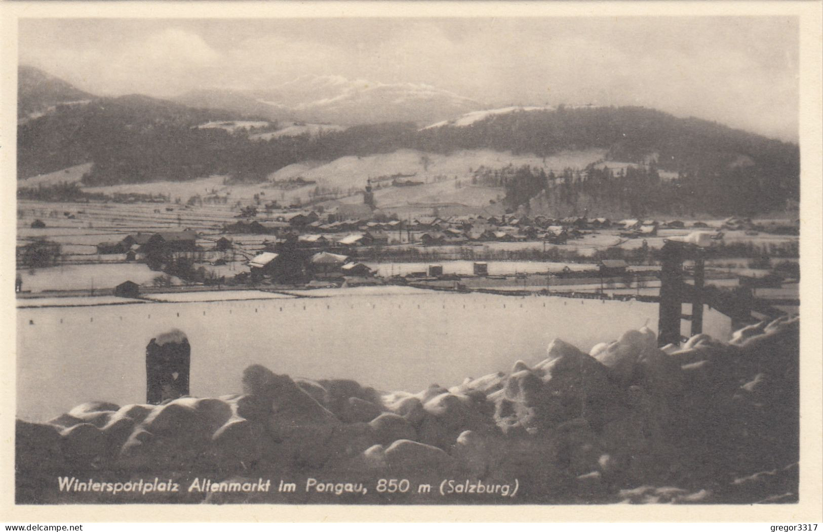 D7647) ALTENMARKT Im Pongau - Blick Gegen Tennengebirge - ALT! - Altenmarkt Im Pongau