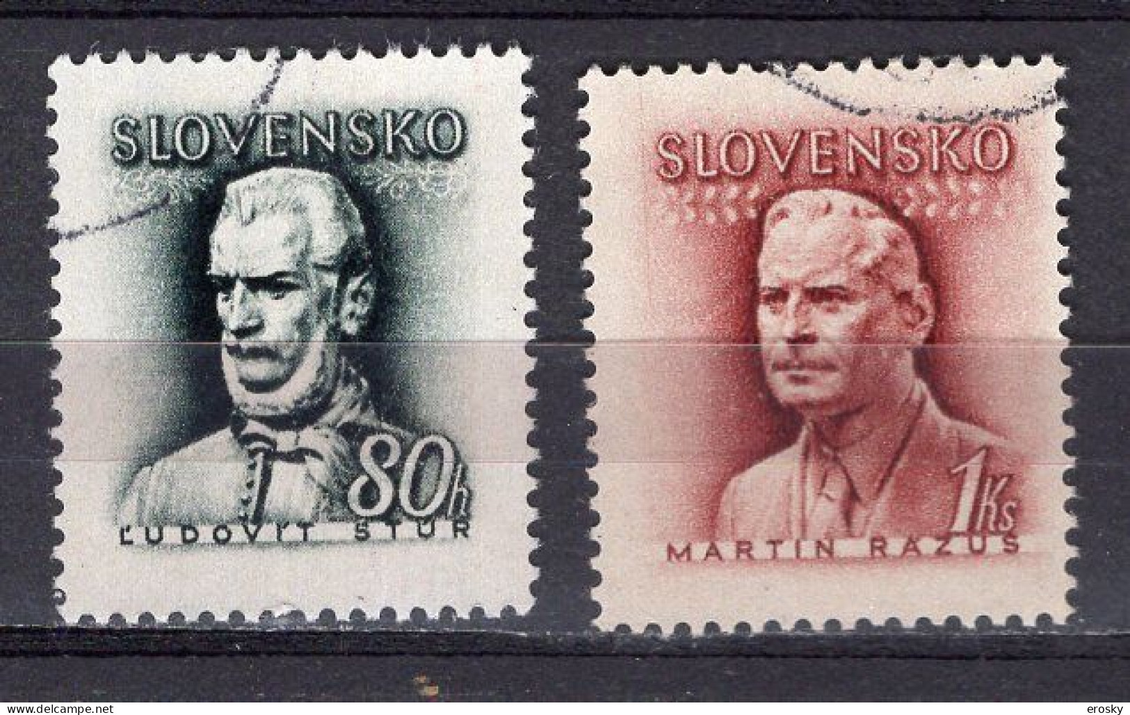 S7450 - SLOVAQUIE Yv N°98/99 - Used Stamps