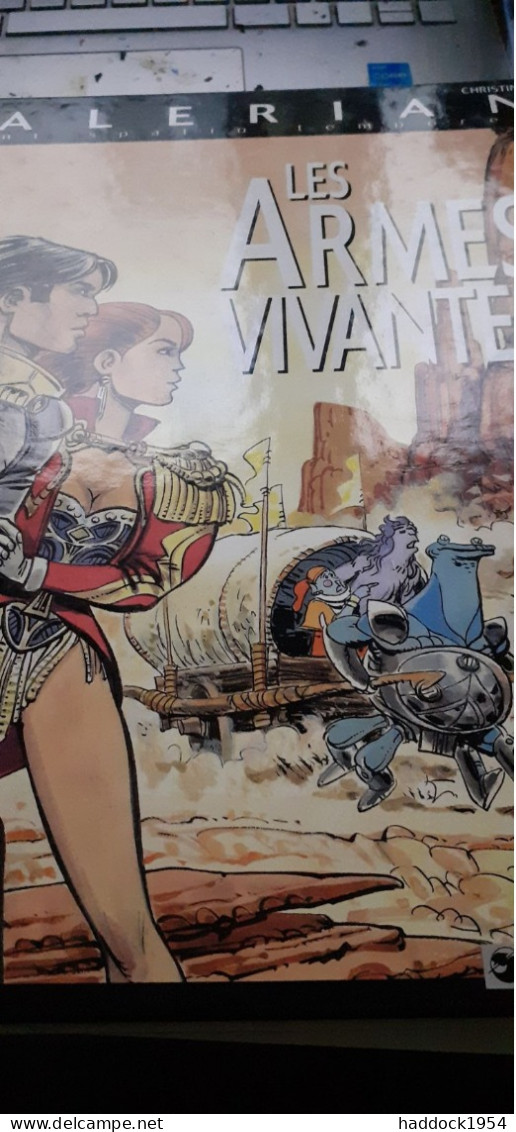 Les Armes Vivantes VALERIAN CHRISTIN MEZIERES Dargaud 1990 - Valérian