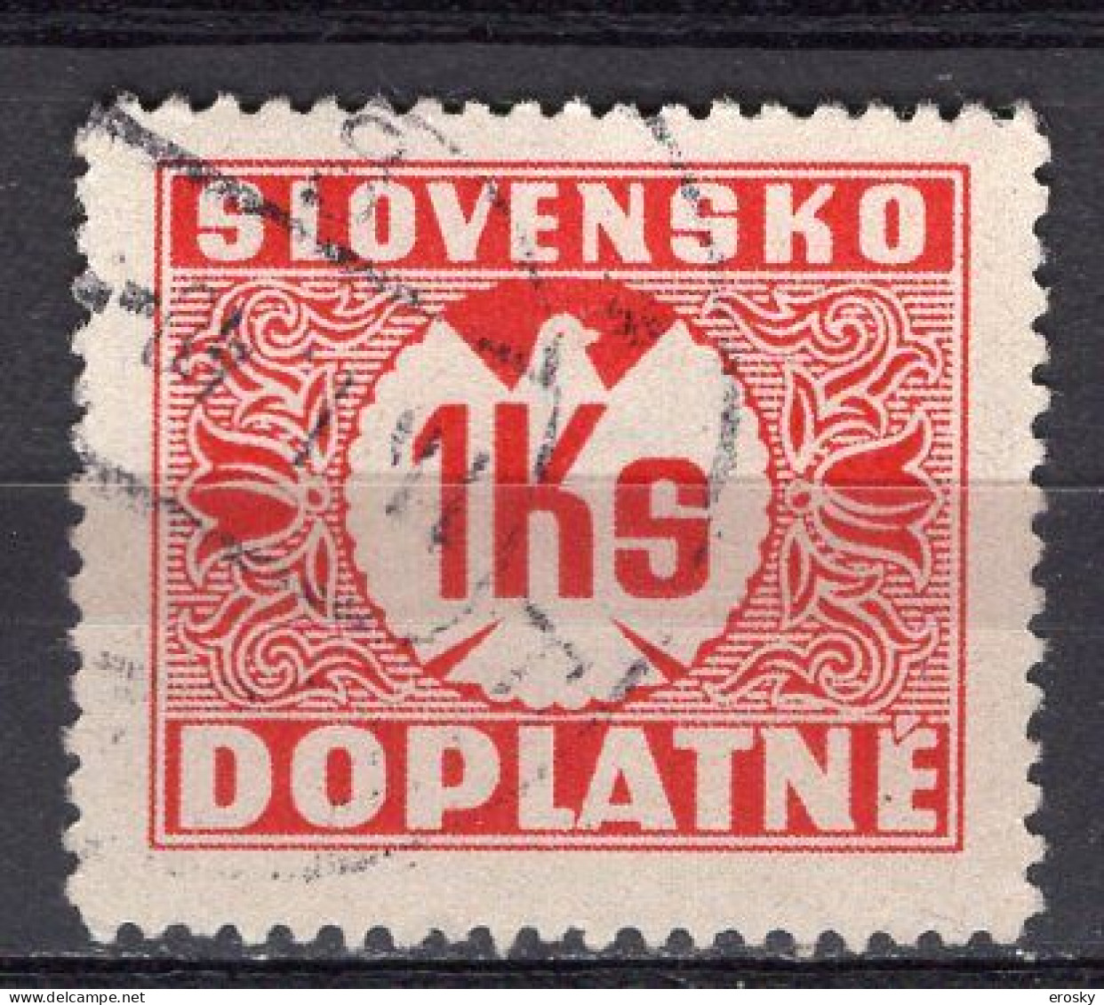 S7463 - SLOVAQUIE TAXE Yv N°8 - Used Stamps