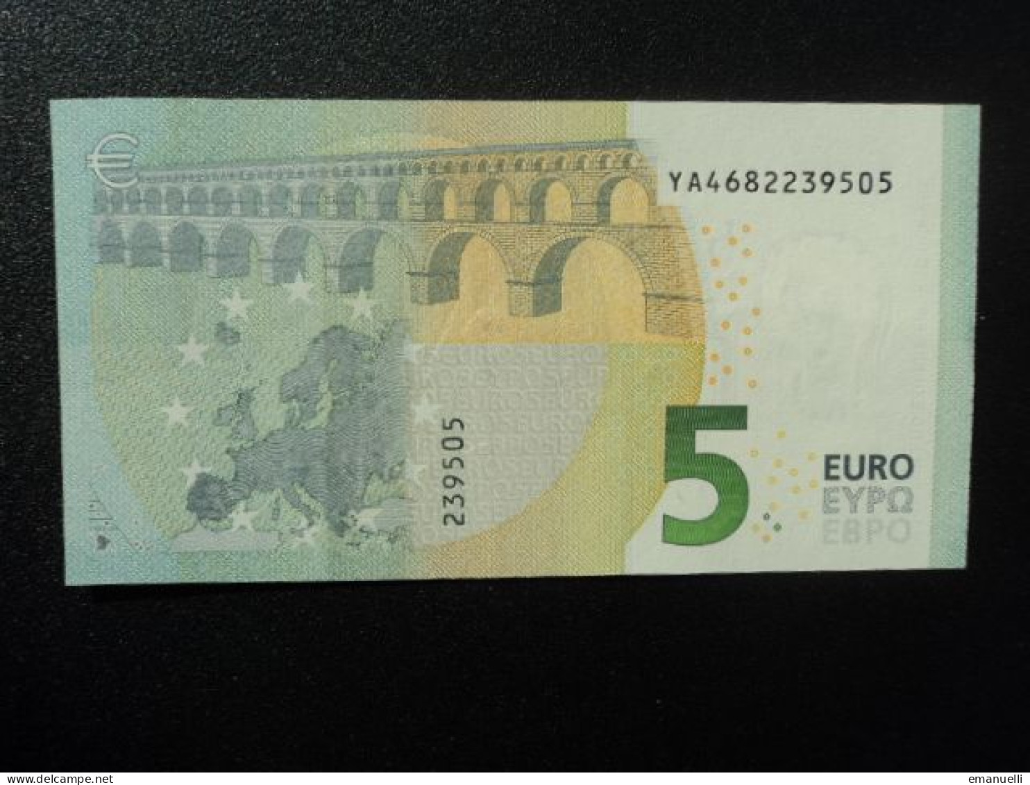 GRÈCE : 5 EURO   2013  Signature Mario DRAGHI  Lettre YA   Imprimeur Y005G1    SUP+ à Presque SPL - 5 Euro