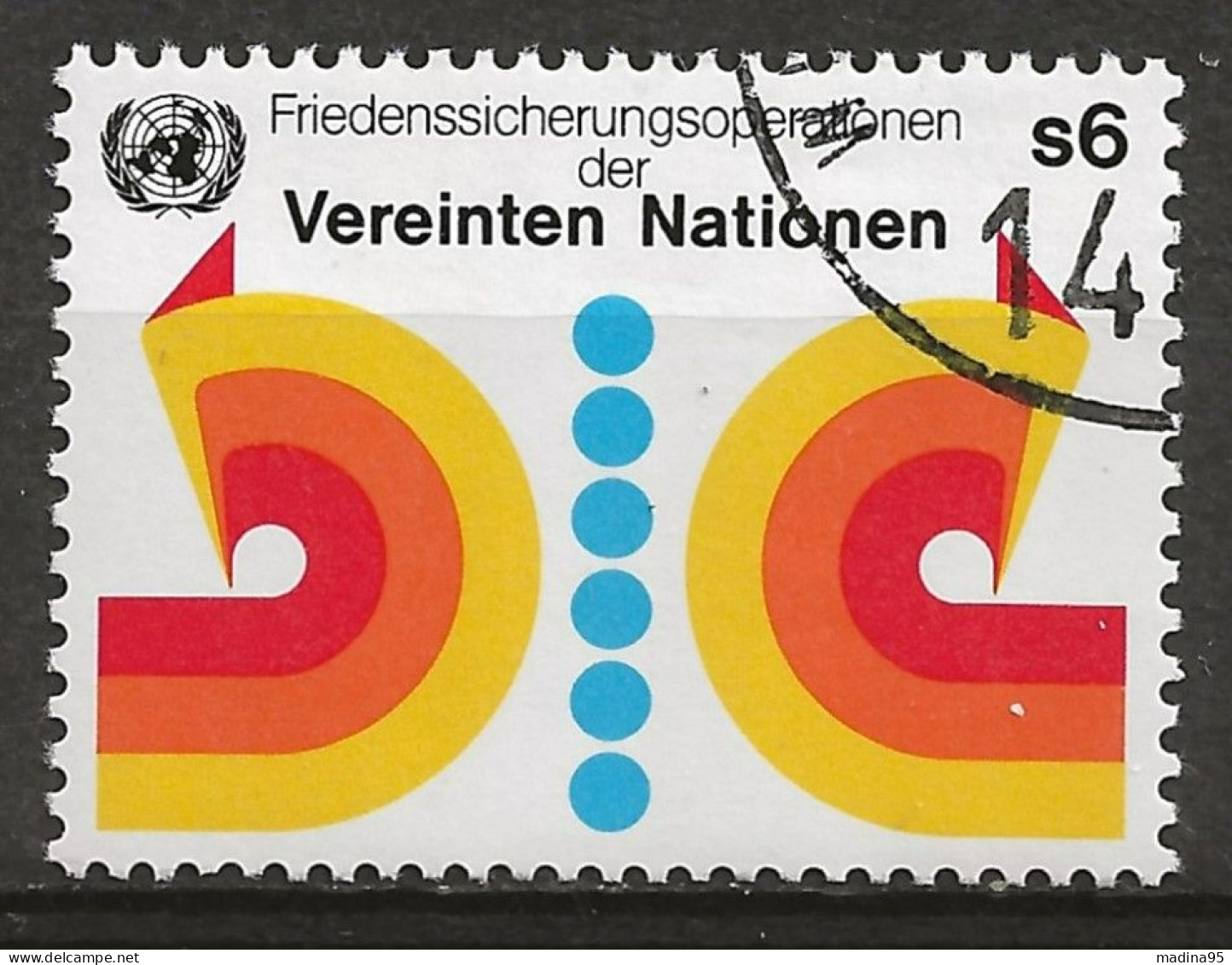 NATIONS-UNIES - VIENNE:, Obl., N° YT 11, TB - Gebraucht