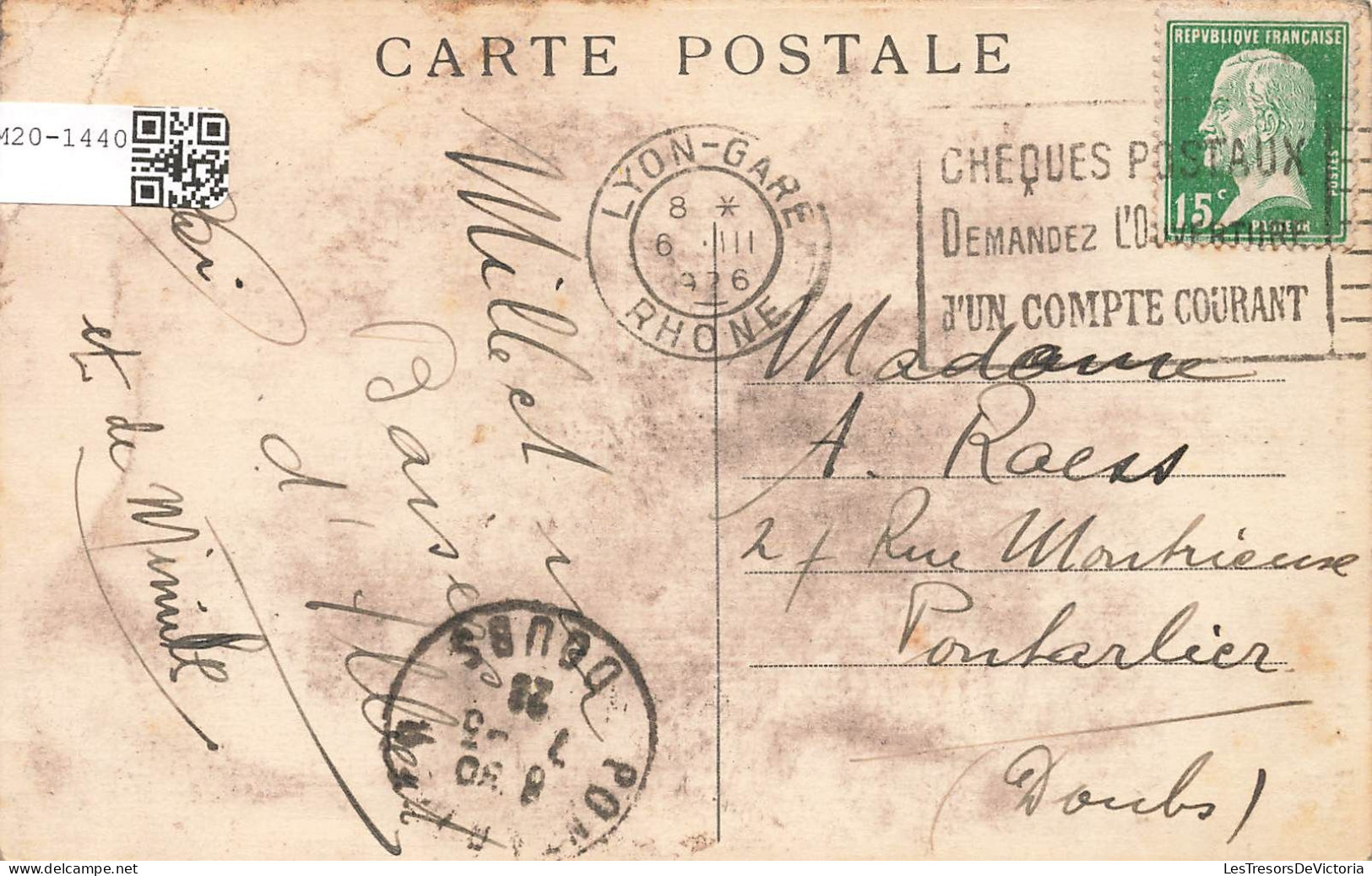 FRANCE - Lyon - Abside De La Basilique De Notre-Dame De Fouvière - Carte Postale Ancienne - Autres & Non Classés