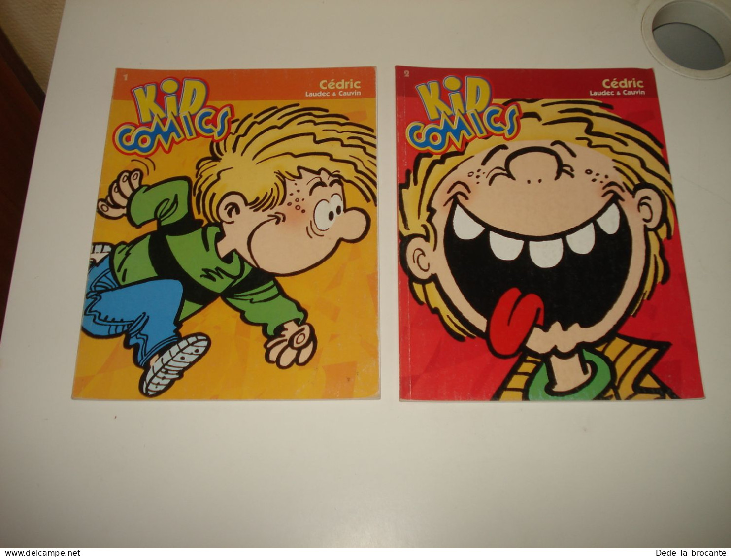 C48 / Lot De 12 BDs - Coll. Kid Comics - Tuniques , Agent 212 , Spirou , .. 1998 - Wholesale, Bulk Lots