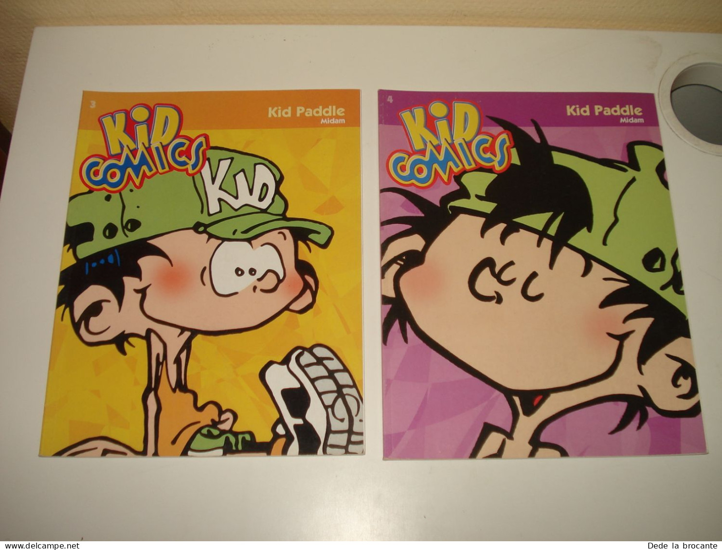 C48 / Lot De 12 BDs - Coll. Kid Comics - Tuniques , Agent 212 , Spirou , .. 1998 - Wholesale, Bulk Lots