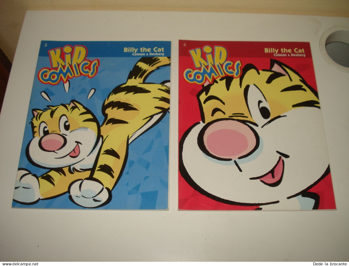 C48 / Lot De 12 BDs - Coll. Kid Comics - Tuniques , Agent 212 , Spirou , .. 1998 - Wholesale, Bulk Lots
