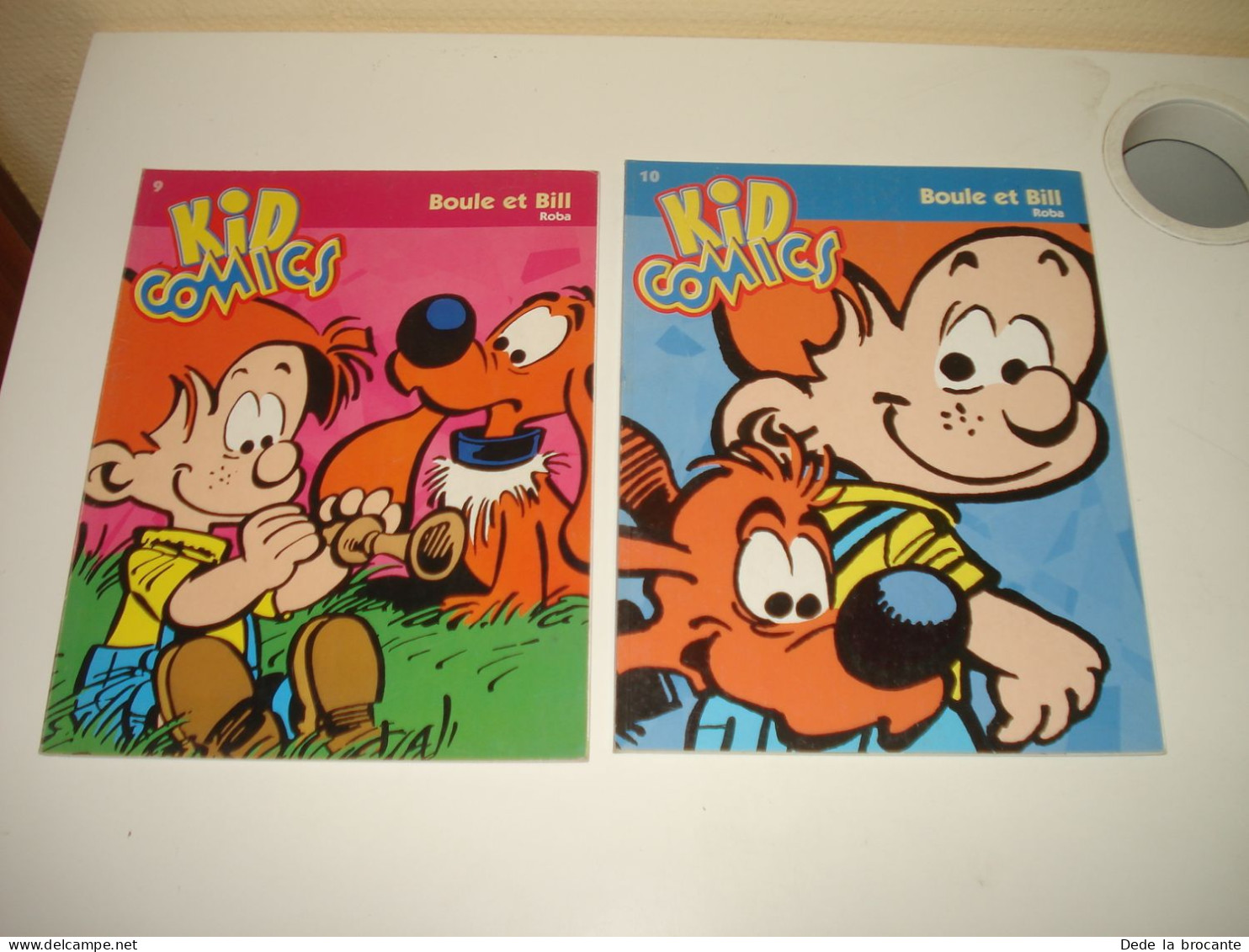 C48 / Lot de 12 BDs - Coll. Kid Comics - Tuniques , Agent 212 , Spirou , .. 1998