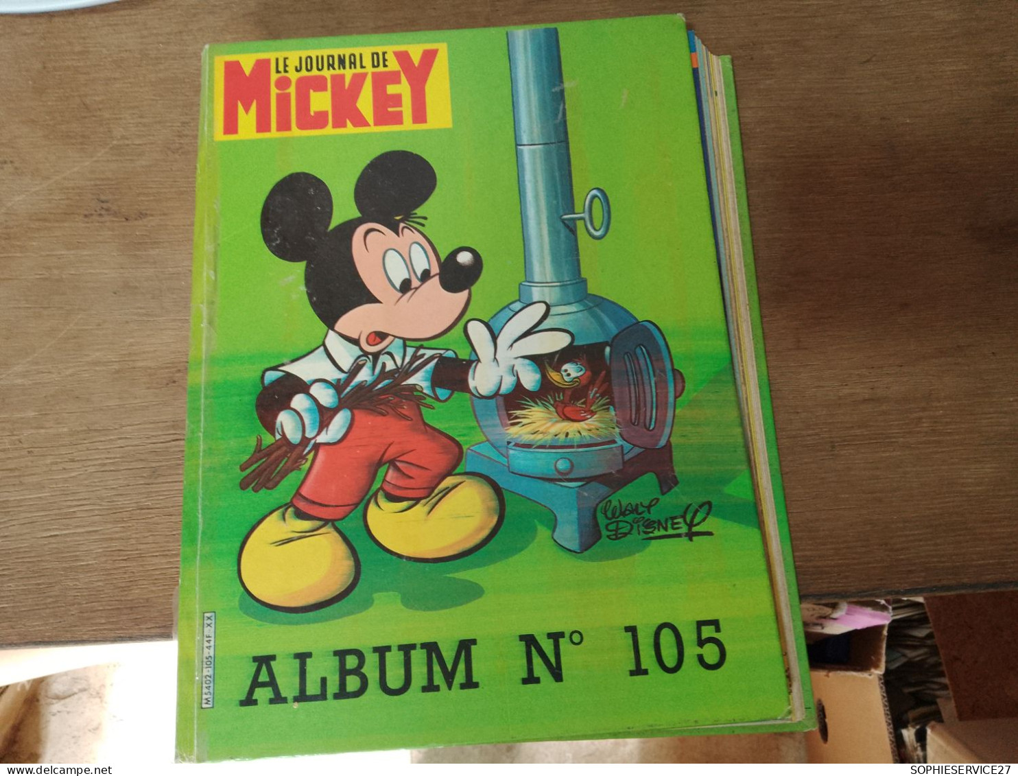 136 //   LE JOURNAL DE MICKEY / ALBUM N° 105  / 1983   56 PAGES - Journal De Mickey