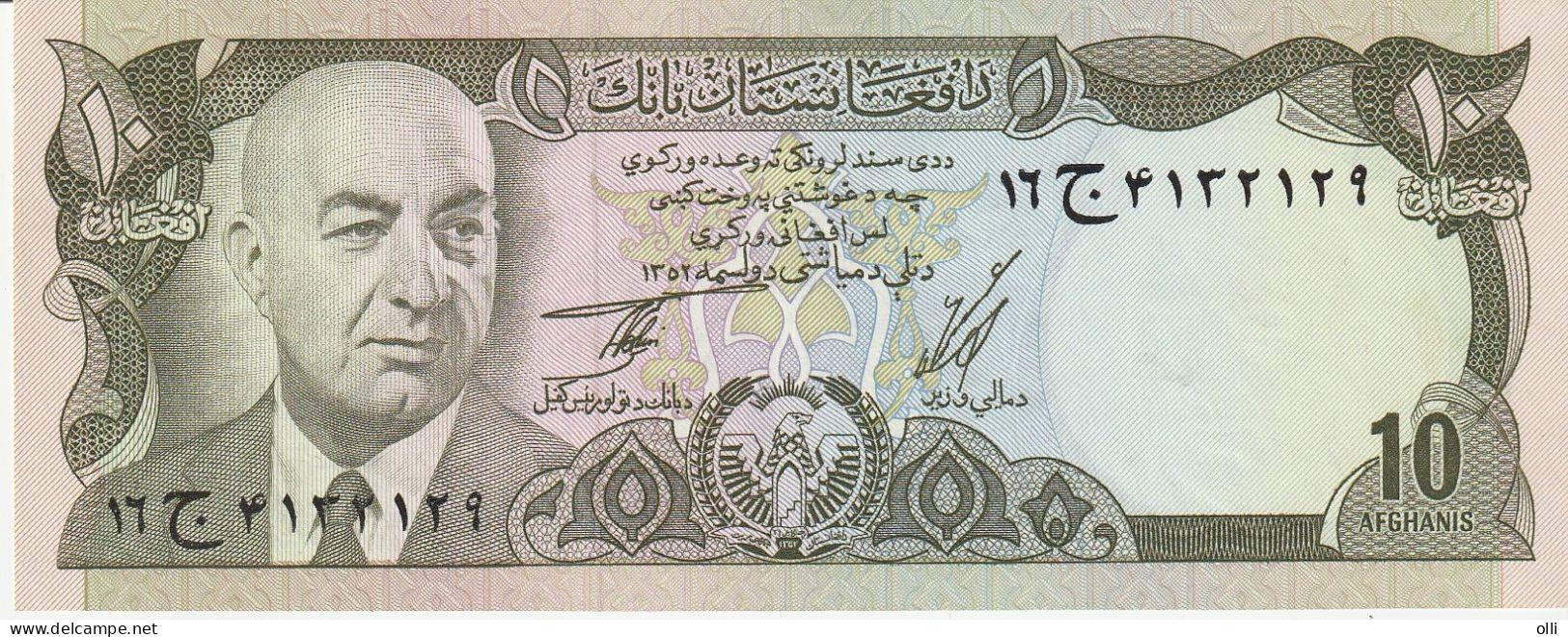 Afghanistan 10 Afghanis ND/1973-1977 P47 UNC - Afghanistan