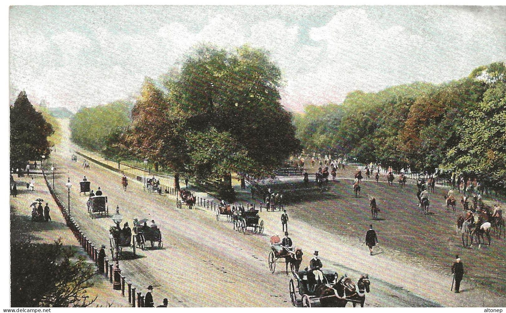London : Hyde Park, Rotten Row (Editeur G. Smith) - Hyde Park