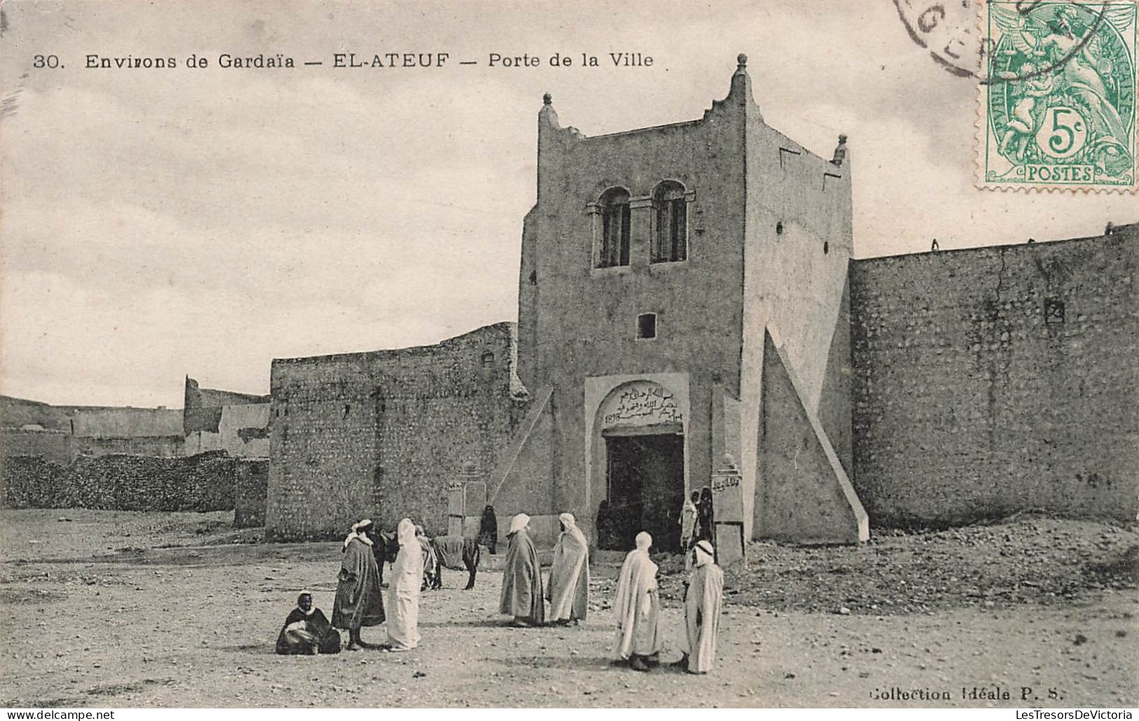 ALGERIE - Environs De Gardaïa - El Ateuf - Porte De La Ville - Carte Postale Ancienne - Ghardaia