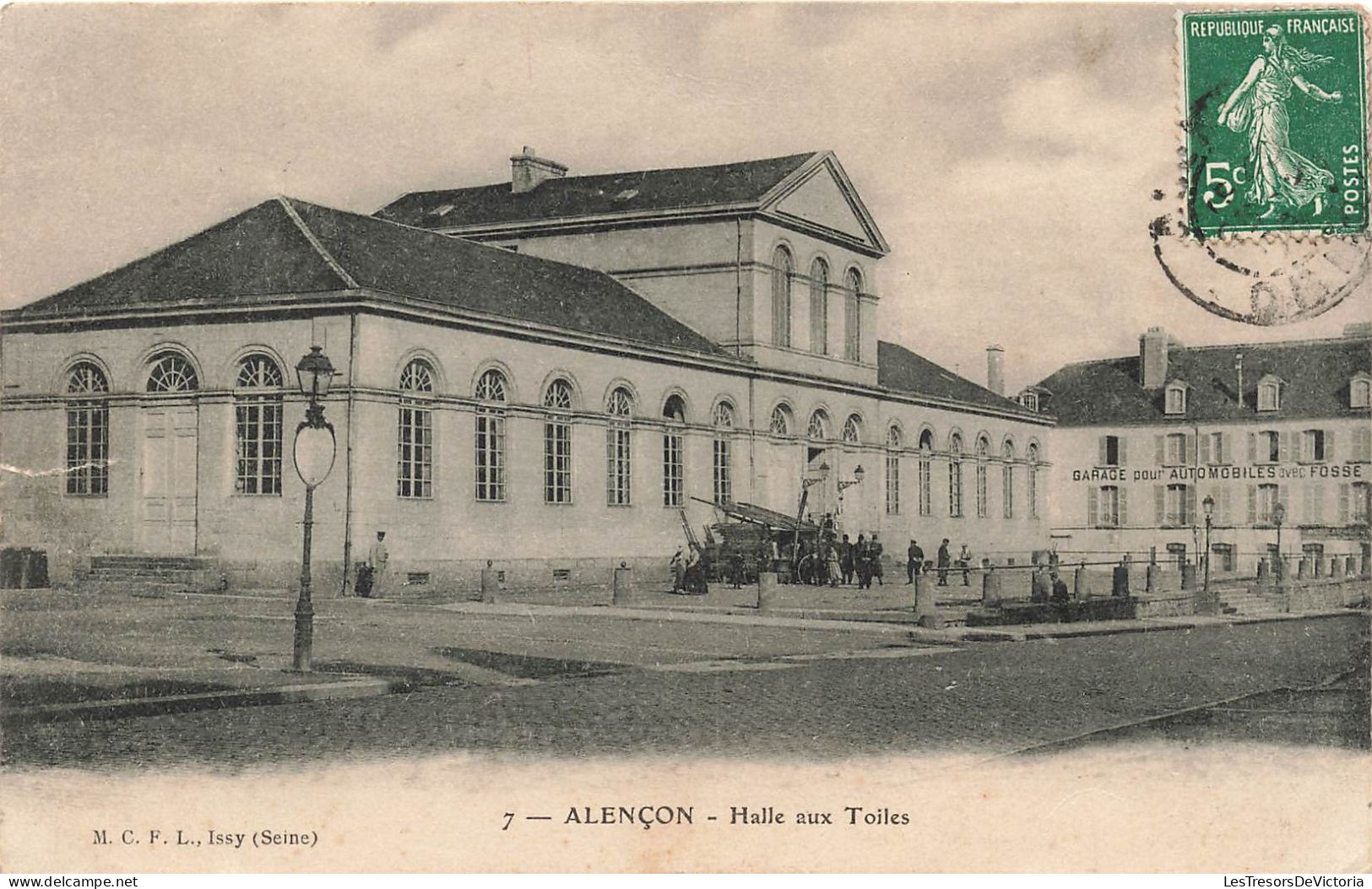 FRANCE - Alençon - La Halle Aux Toiles - Carte Postale Ancienne - Alencon