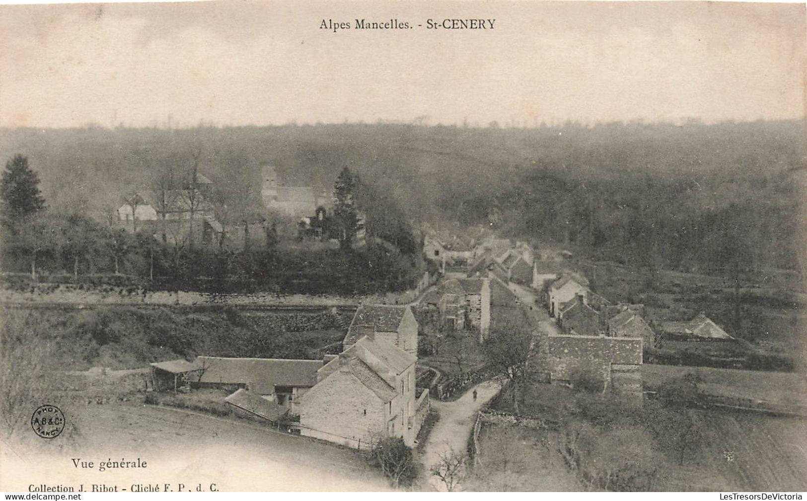 FRANCE - Alpes Mancelles - Saint Cenery - Vue Générale De La Ville - Carte Postale Ancienne - Andere & Zonder Classificatie