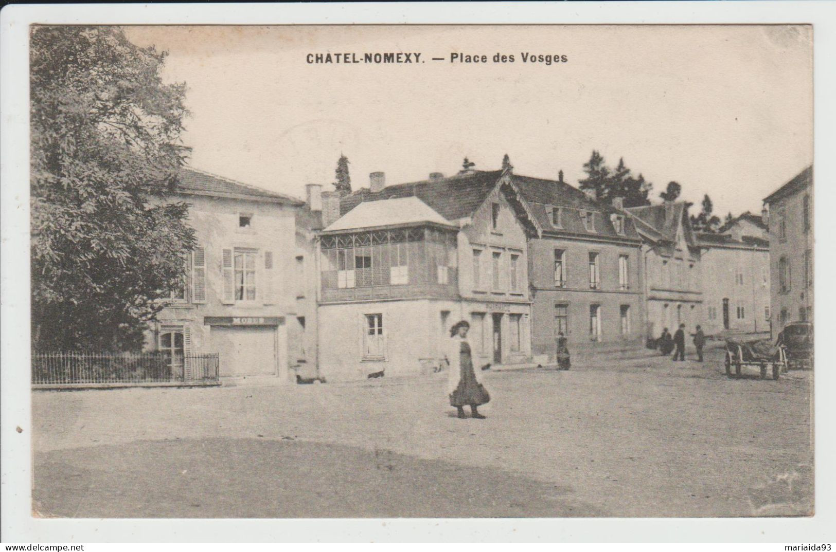 CHATEL NOMEXY - VOSGES - PLACE DES VOSGES - Chatel Sur Moselle