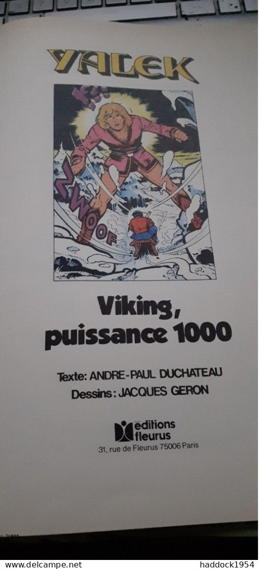 Viking Puissance 1000  YALEK DUCHATEAU GERON Editions Fleurus 1980 - Yalek