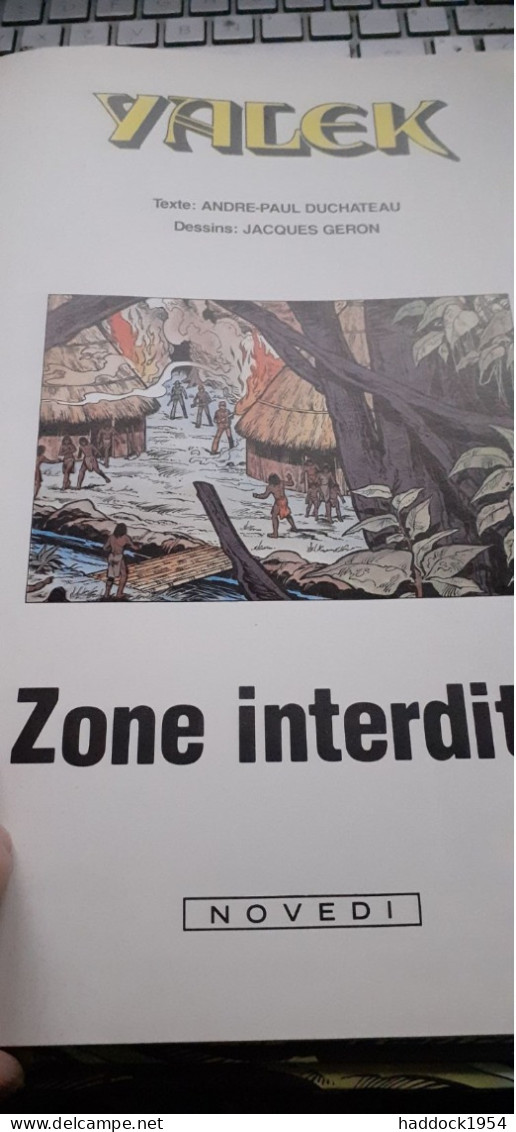 Zone Interdite  YALEK DUCHATEAU GERON Novedi 1981 - Yalek