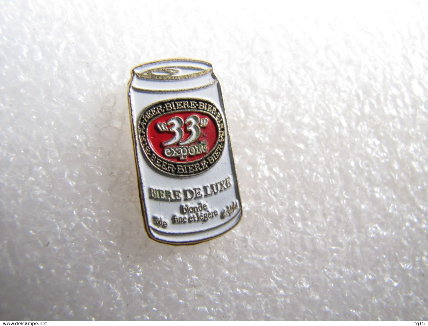 PIN'S    BIERE  33 EXPORT - Cerveza