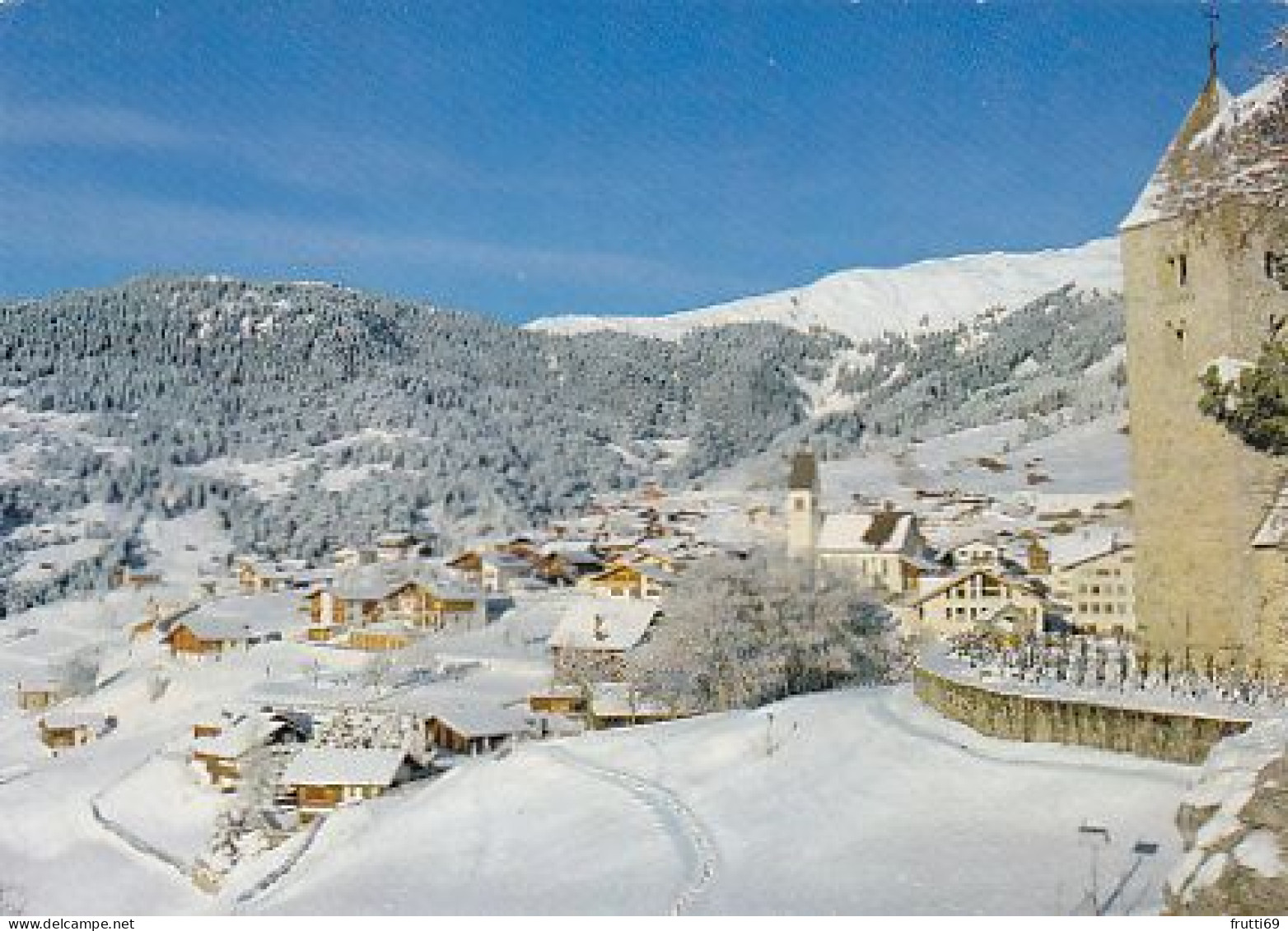 AK 178407 SWITZERLAND - Falera - Weissen Arena - Falera