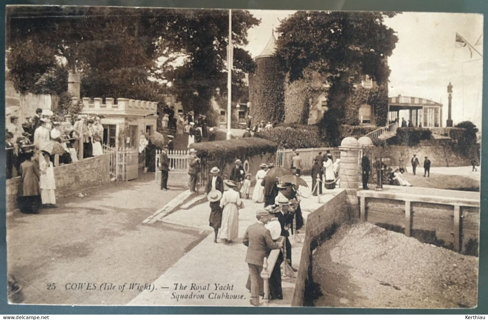 Cowes The Royal Yacht Squadron Clubhouse - Circulée 1909 - Cowes