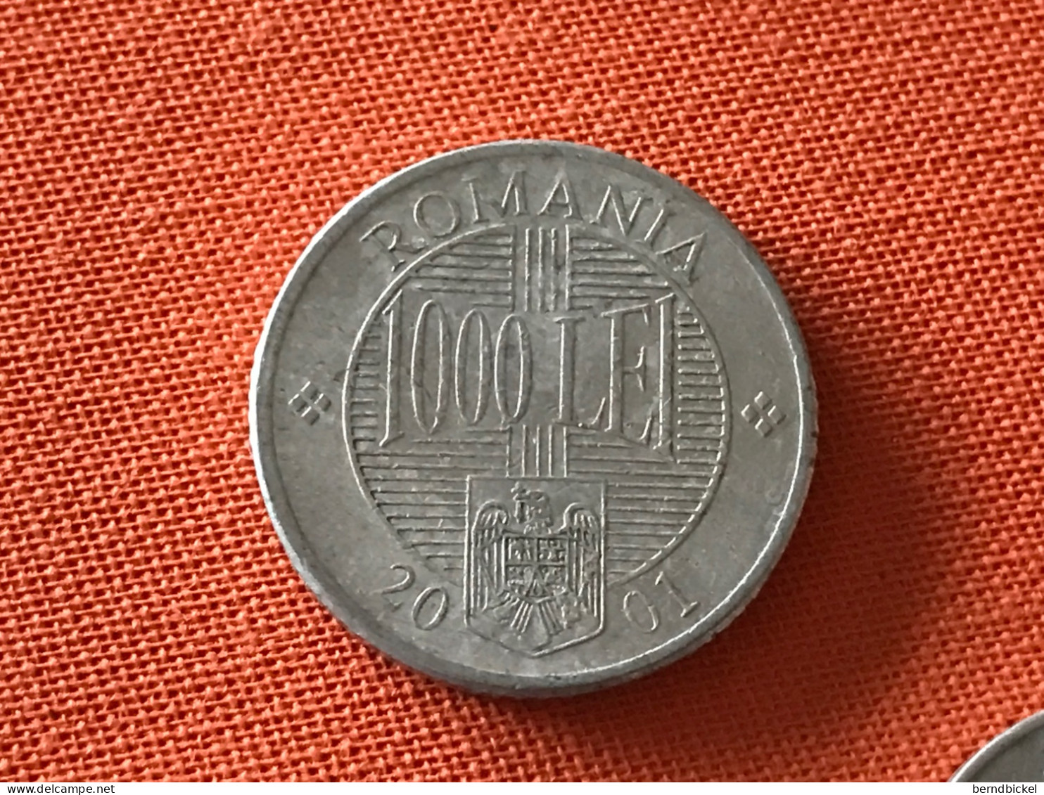 Münze Münzen Umlaufmünze Rumänien 1000 Lei 2001 - Roumanie