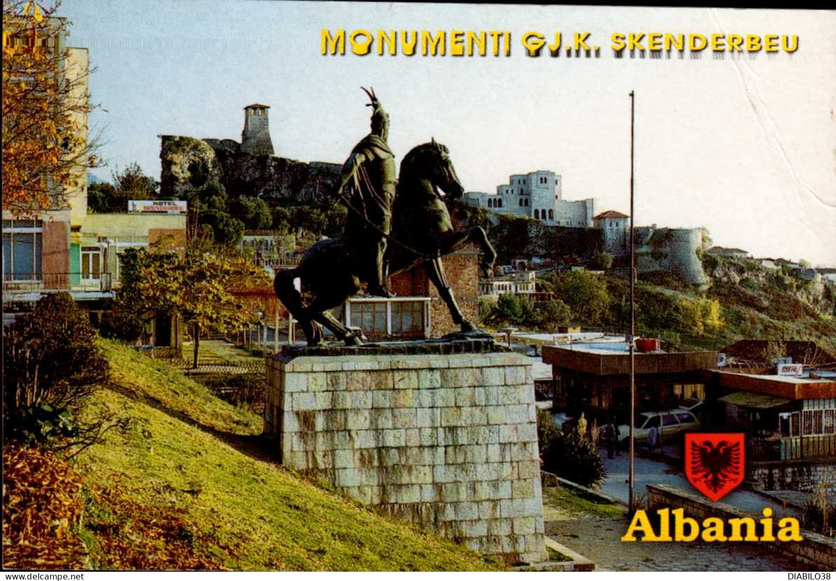 MONUMENTI GJK SKENDERBEU    ( ALBANIE ) - Albanie