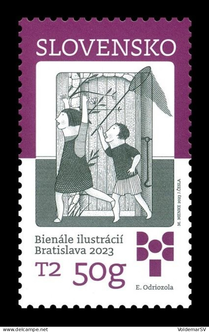 Slovakia 2023 Mih. 998 Biennial Of Illustrations Bratislava 2023 MNH ** - Neufs