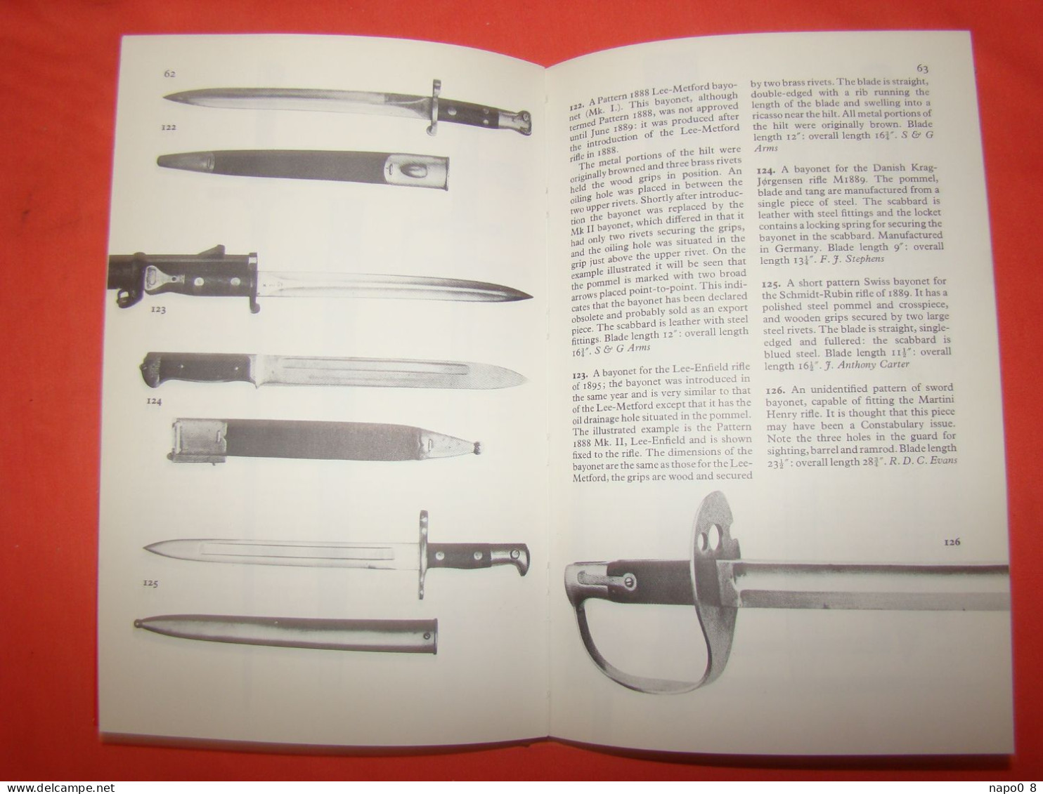 The collector's Pictorial Book of Bayonets par Frédéric J.Stephens