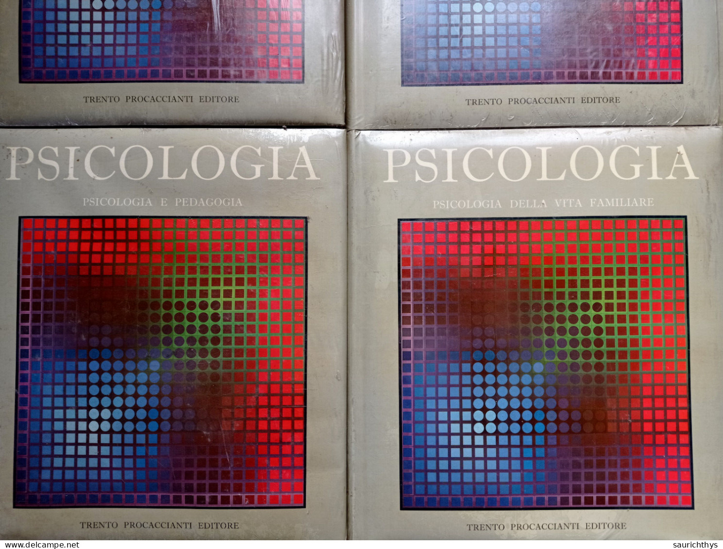 6 Volumi Psicologia Parapsicologia Psicanalisi Pedagogia Trento Procaccianti Editore - Medecine, Biology, Chemistry