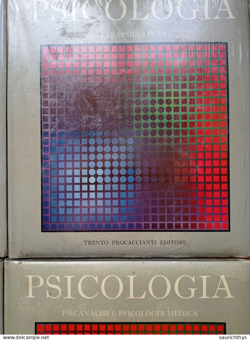 6 Volumi Psicologia Parapsicologia Psicanalisi Pedagogia Trento Procaccianti Editore - Medicina, Biologia, Chimica