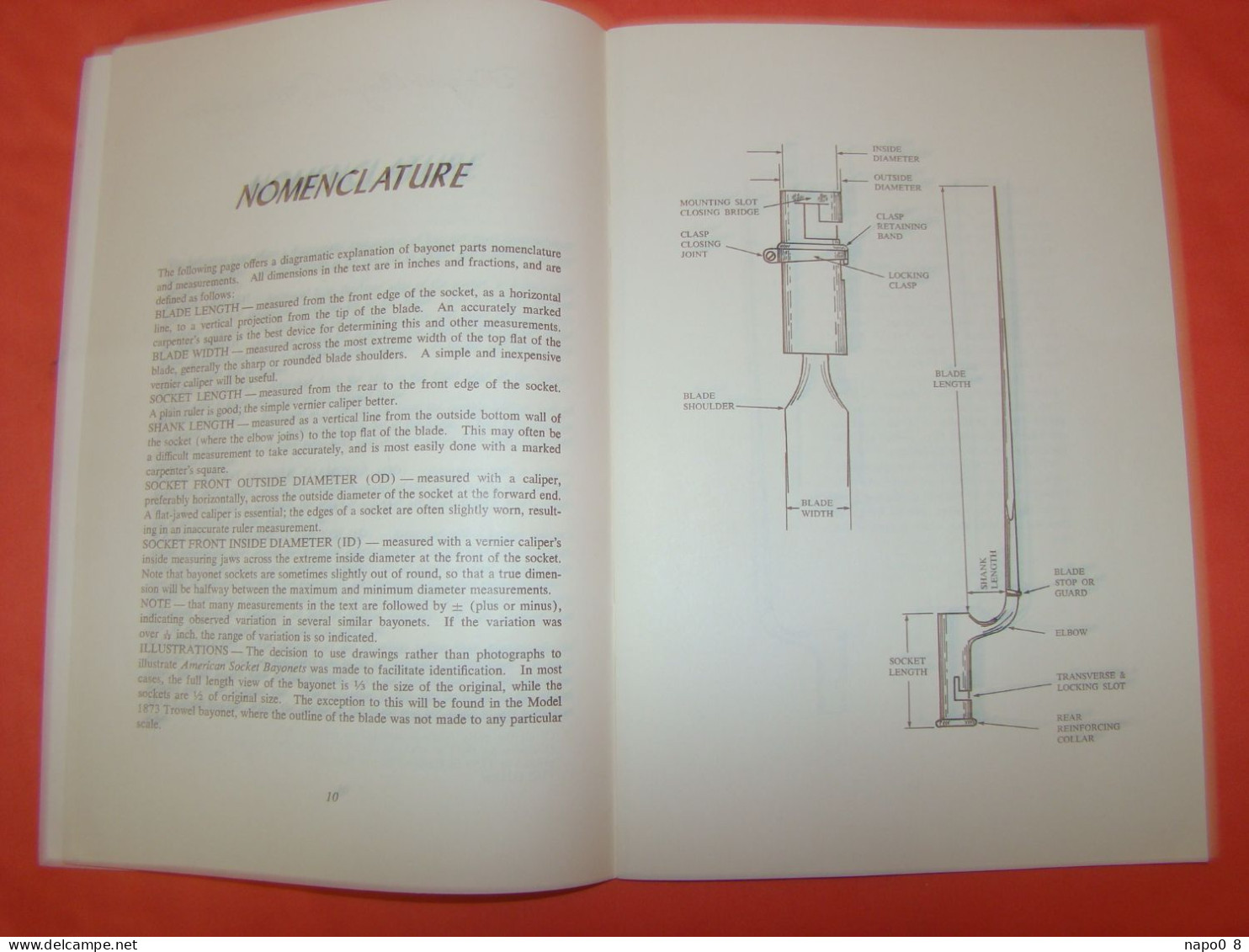 Américan Socket Bayonets 1717 - 1873 Par Donald B.Webster Jr. - Inglés