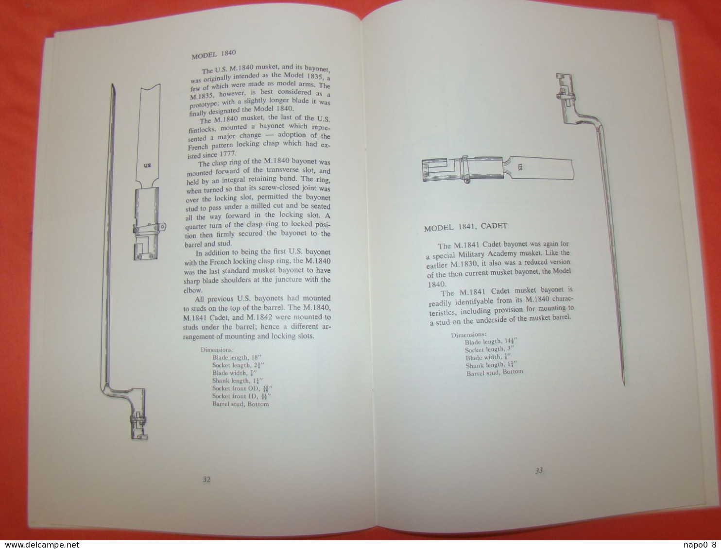 Américan Socket Bayonets 1717 - 1873 par Donald B.Webster Jr.