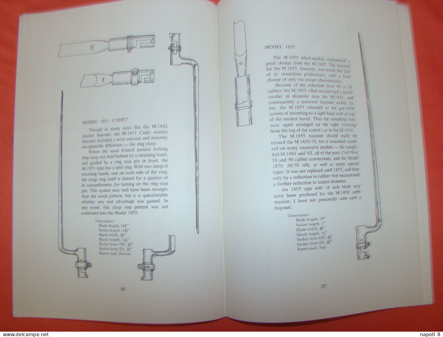 Américan Socket Bayonets 1717 - 1873 par Donald B.Webster Jr.