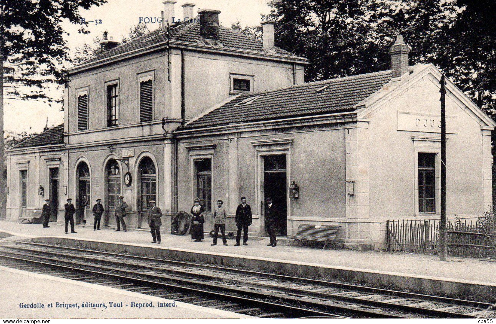 FOUG  -  La Gare  -  Intérieur  -  Animation - Foug