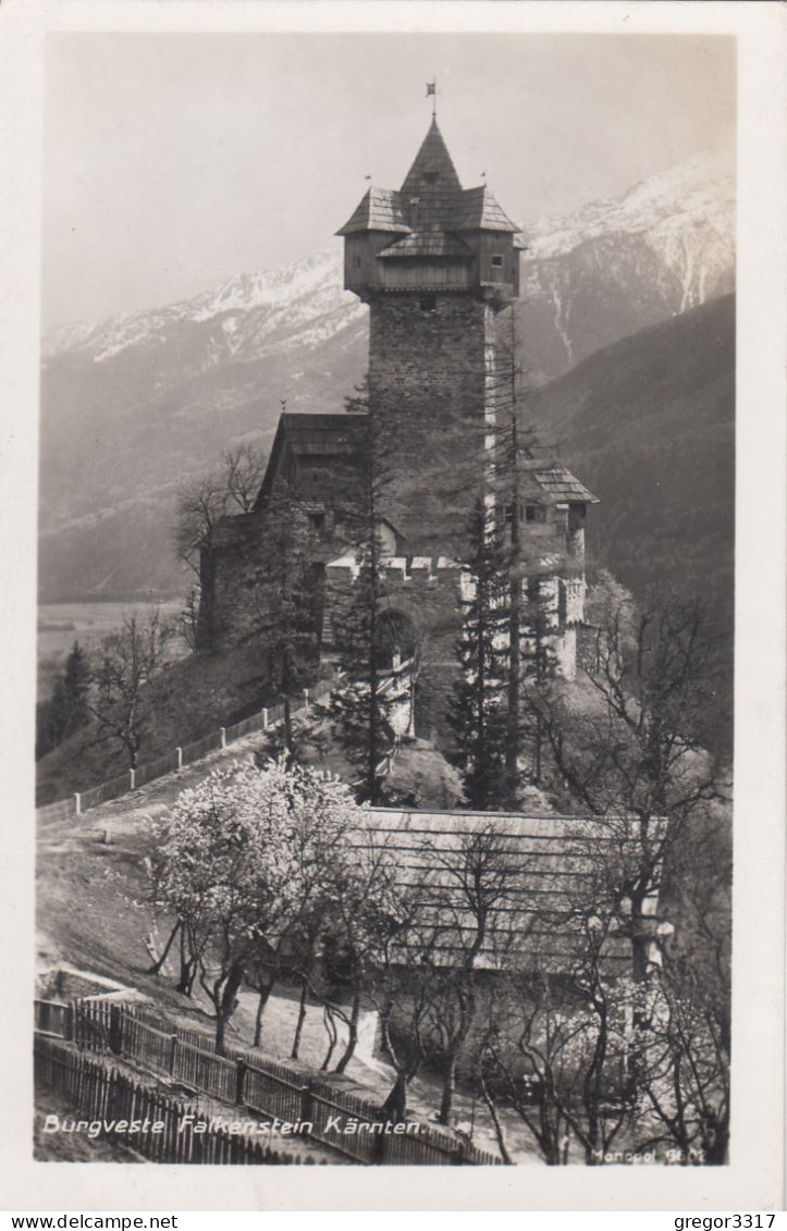 D7708) Burgveste FALKENSTEIN - Kärnten - Obervellach 1942 - Obervellach
