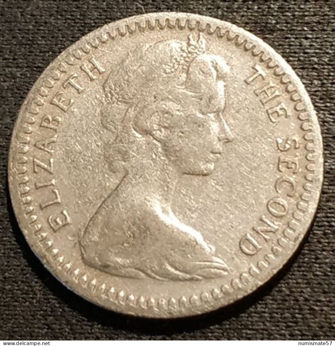 RHODESIE - RHODESIA - 6 PENCE / 5 CENTS 1964 - Elizabeth II - KM 1 - Rhodésie