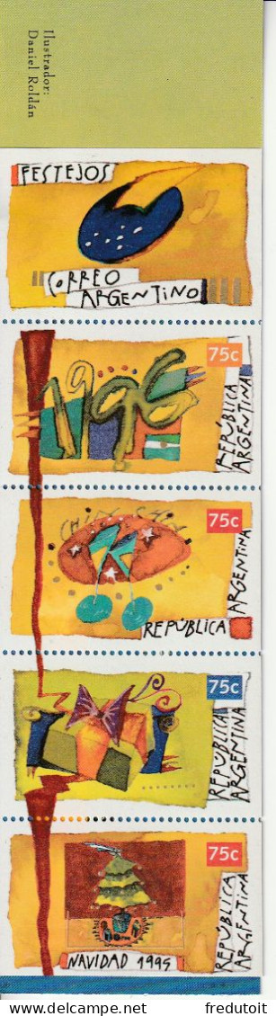 ARGENTINE - CARNET N°1893a ** (1995) Noël - Booklets