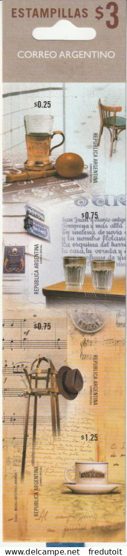 ARGENTINE - CARNET N°2083 ** (1999) Les Cafés - Postzegelboekjes