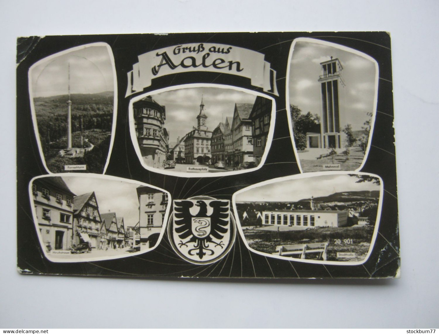 Aalen,  Schöne Karte  Um 1967 , Geringe Eckknicke - Aalen