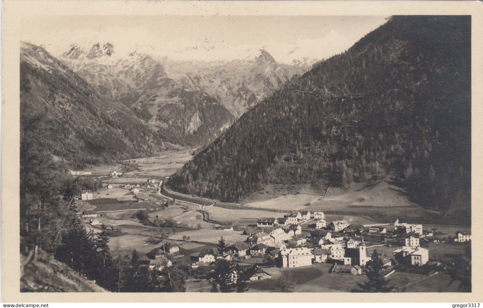 D7722) MALLNITZ - Mit Ankogel - FOTO AK 1928 - Mallnitz