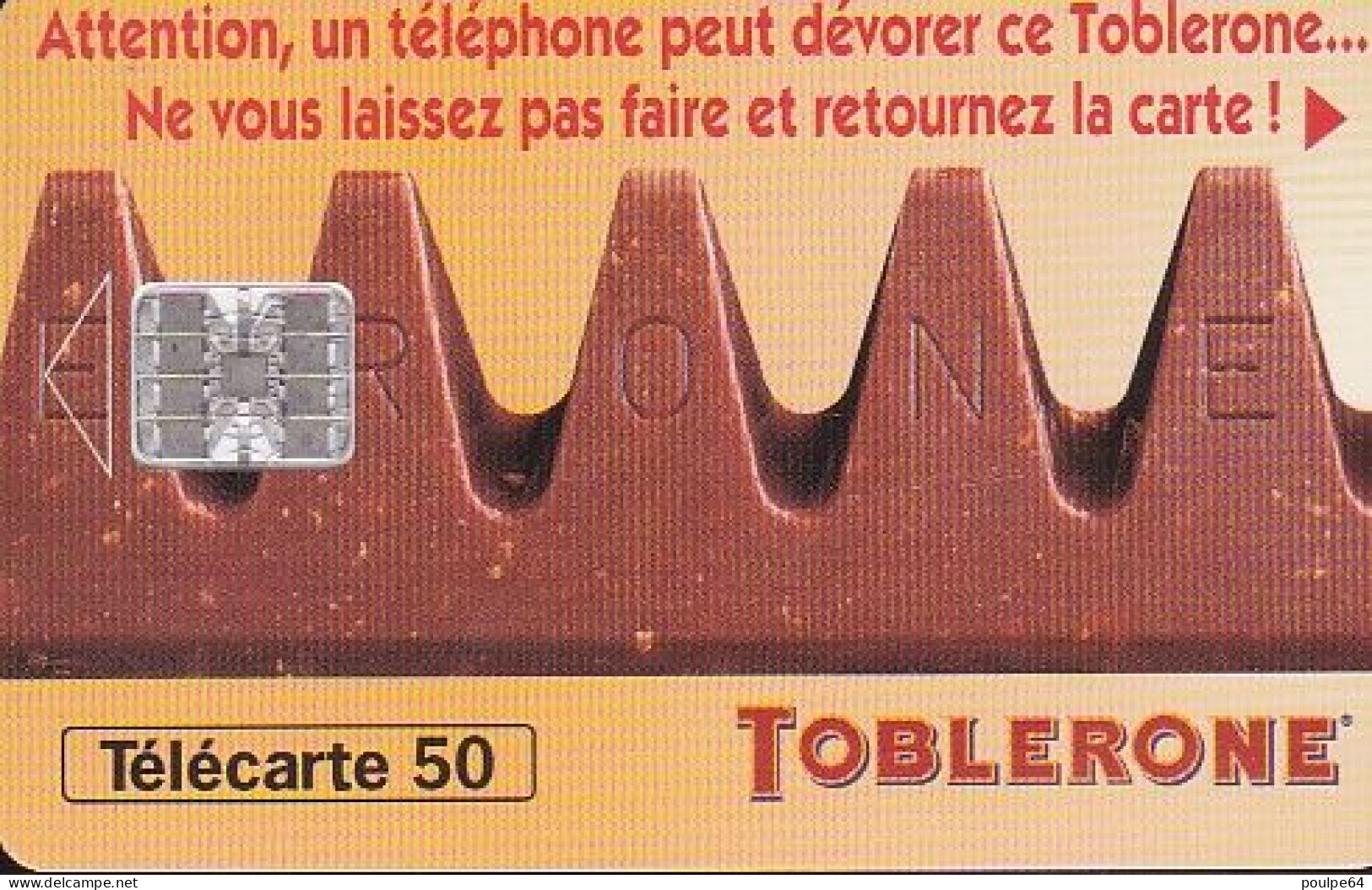F592 - 09/1995 - TOBLERONE - 50 SC7 - 1995