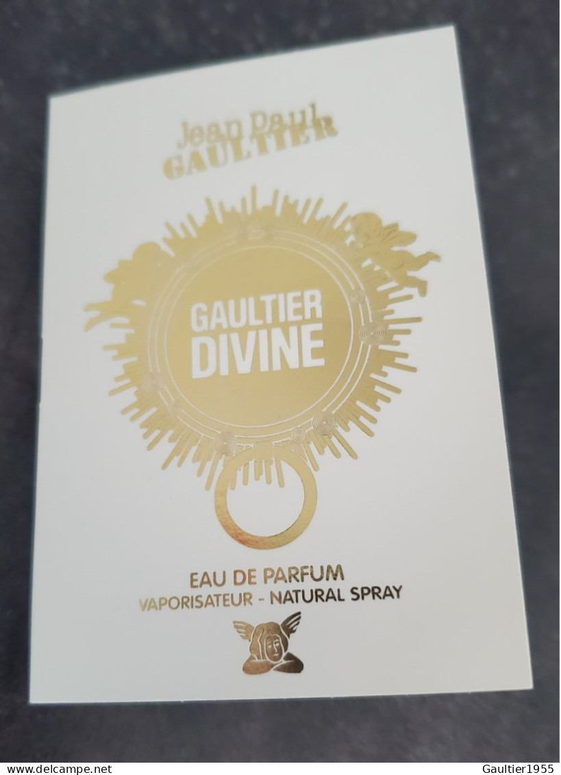 Nouveau échantillon Tigette - Perfume Sample - Divine De Jean Paul Gaultier - Muestras De Perfumes (testers)