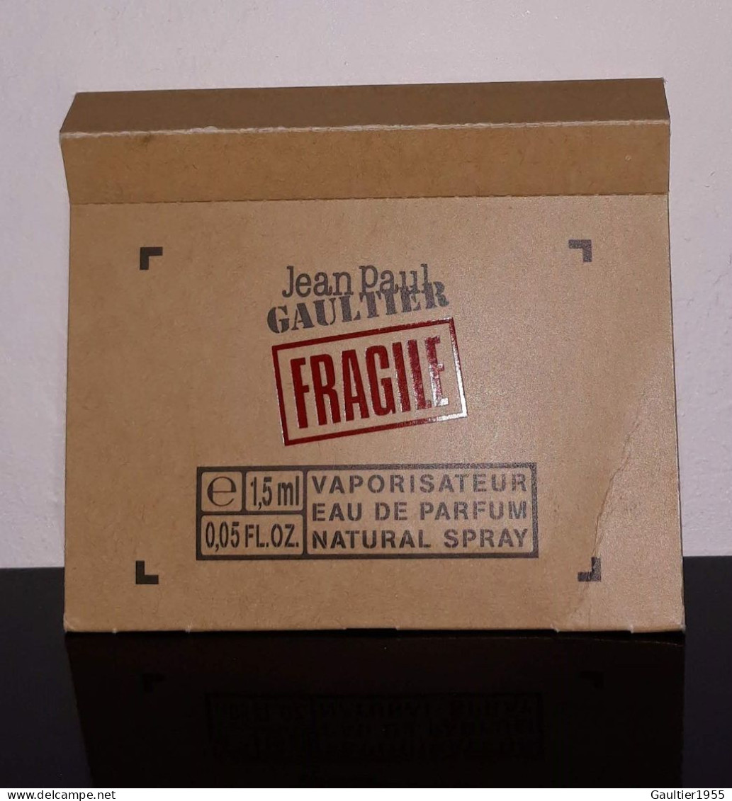 Echantillon Tigette - Perfume Sample - Fragile De Jean Paul Gaultier - Echantillons (tubes Sur Carte)