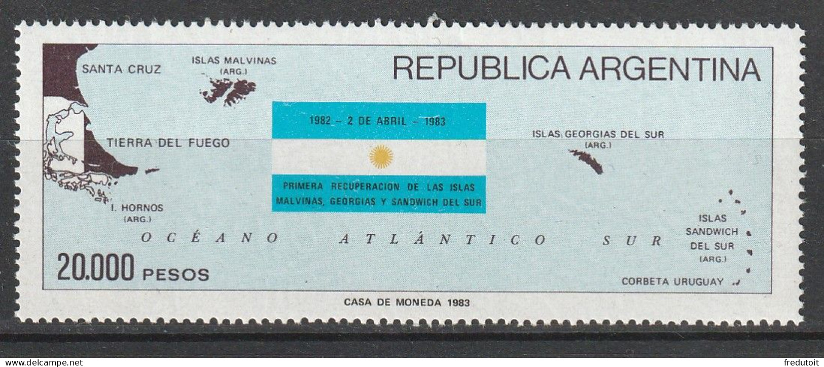 ARGENTINE - N°1345 ** (1983) - Ongebruikt